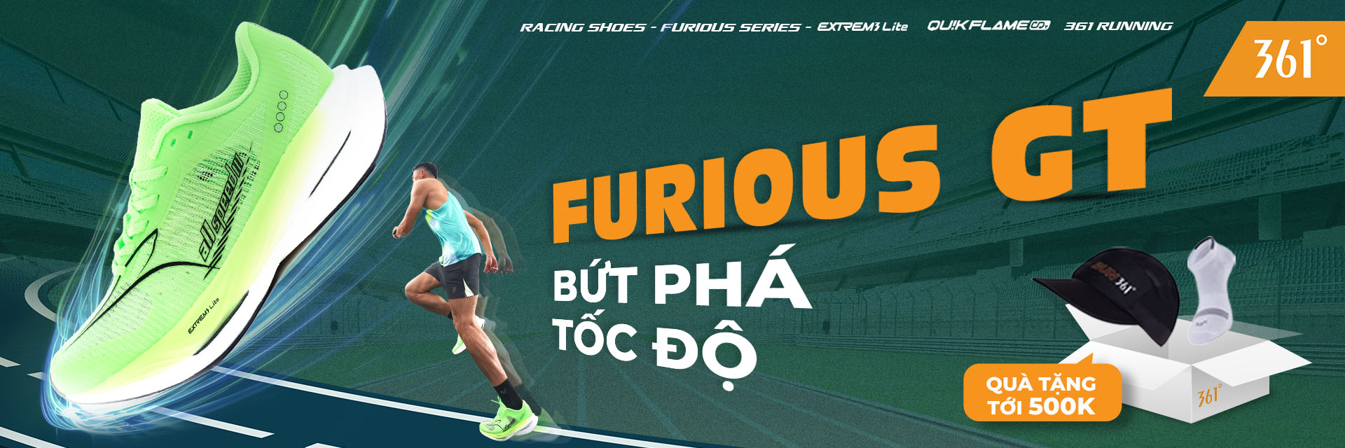 Giày chạy Furious GT