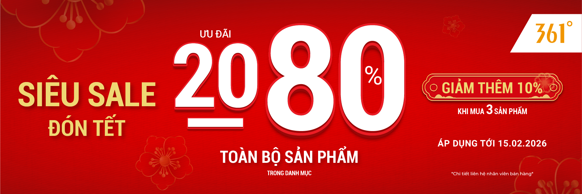 EXTRA mua 3 giảm 10% ( 07/02-15/02)