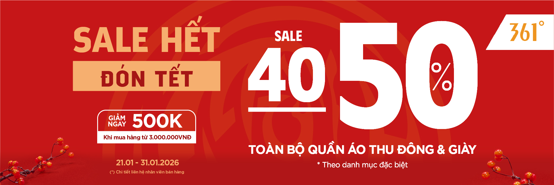 SALE HẾT ĐÓN TẾT EXTRA