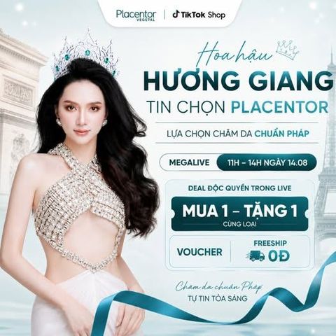 Hoa hậu Hương Giang lựa chọn Placentor – Bí quyết phục hồi làn da sau những ngày dài