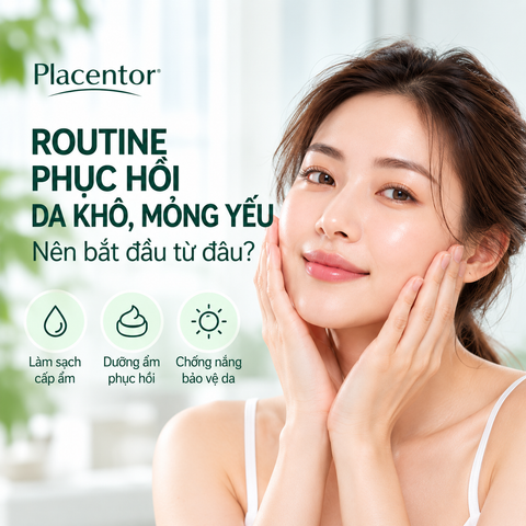 Routine Phục Hồi Da Khô, Mỏng Yếu: Nên Bắt Đầu Từ Đâu?