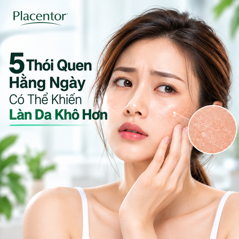 5 Thói Quen Hằng Ngày Có Thể Khiến Làn Da Khô, nhạy cảm hơn