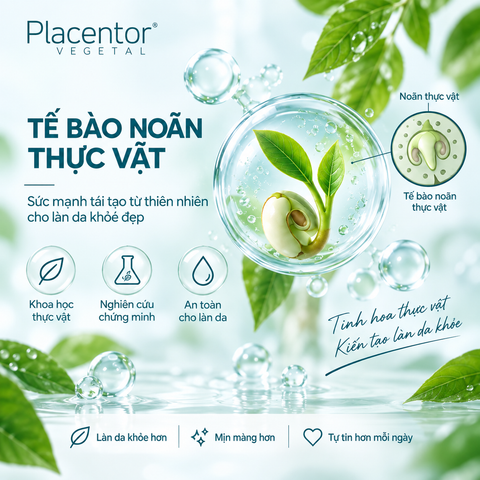 Tế Bào Noãn Thực Vật Là Gì Mà Được Xem Là “Chìa Khóa” Tái Tạo Làn Da?