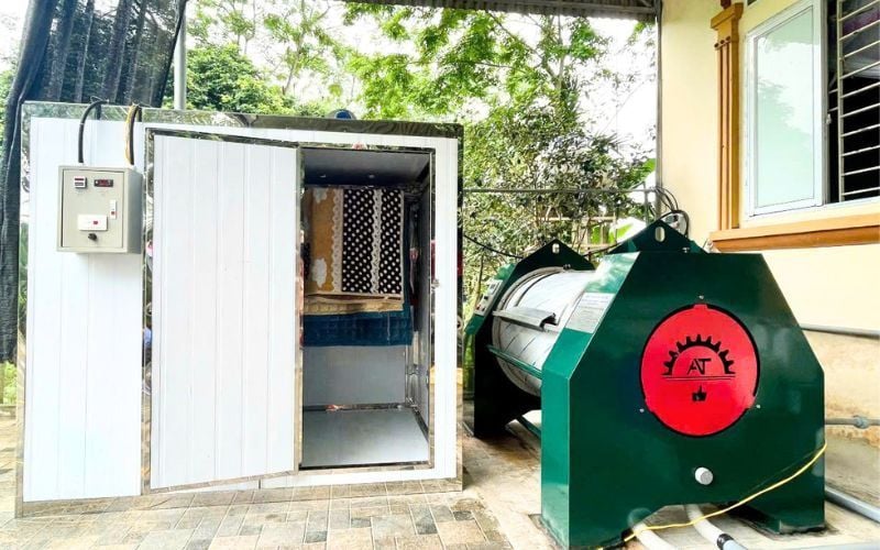 Máy giặt CN 50kg, PS CN 3 pha tới Bắc Quang, Hà Giang
