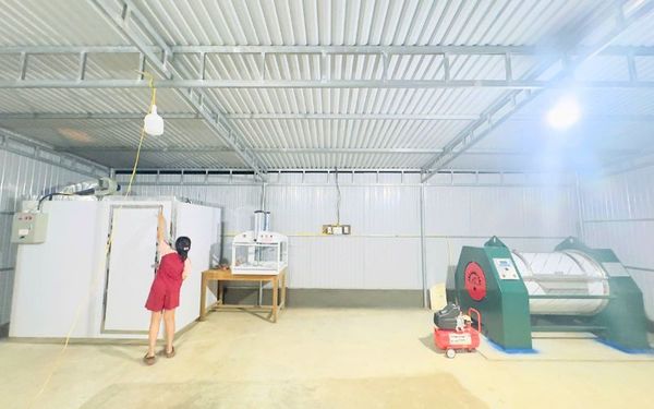 Máy giặt CN 50kg 1 pha, phòng sấy CN tới Tương Dương, Nghệ An