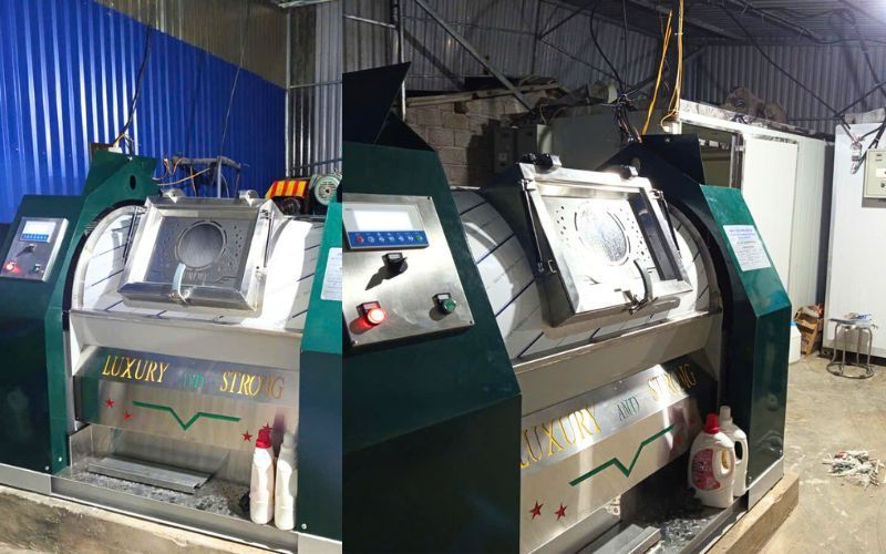 Máy giặt CN 50kg chân mềm tới Mộc Châu, Sơn La