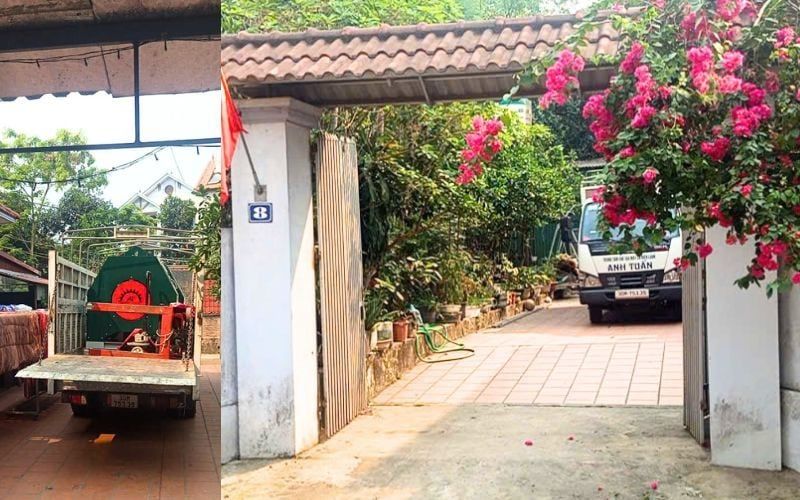 Máy giặt CN 50kg chân mềm tới Sóc Sơn, Hà Nội