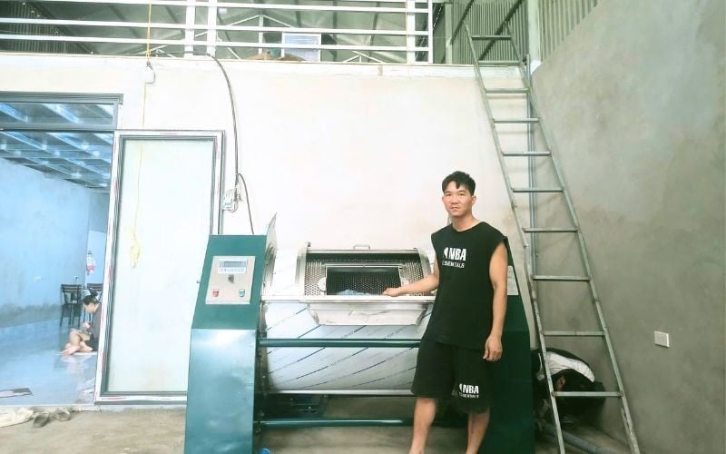 Máy giặt CN 50kg tới Thanh Yên, Điện Biên