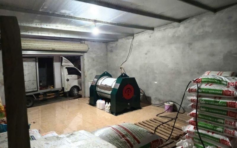 Máy giặt CN 50kg, phòng sấy CN tới Vân Phú, Phú Thọ