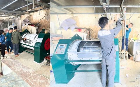 Máy giặt CN 50kg tới Chấn Hưng, Hải Phòng