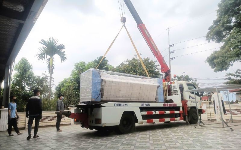 Máy là lô khổ 3m tới Hoa Lư, Ninh Bình