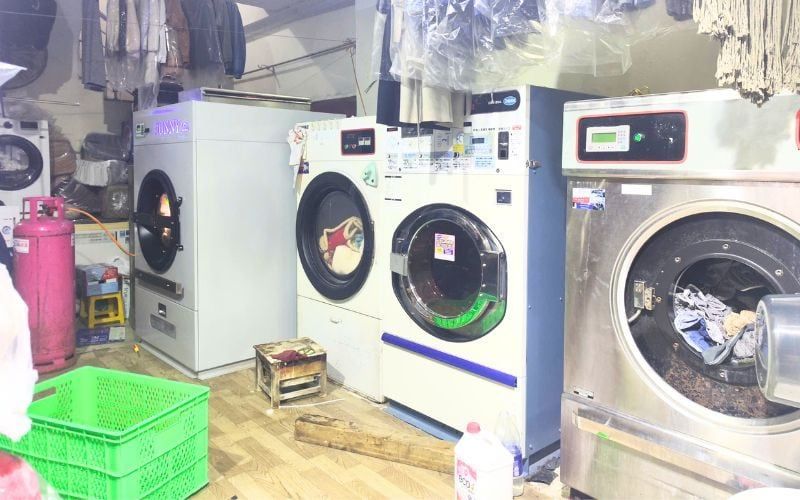 Máy sấy CN 50kg 3 pha-ga tới Hoàng Mai, Hà Nội