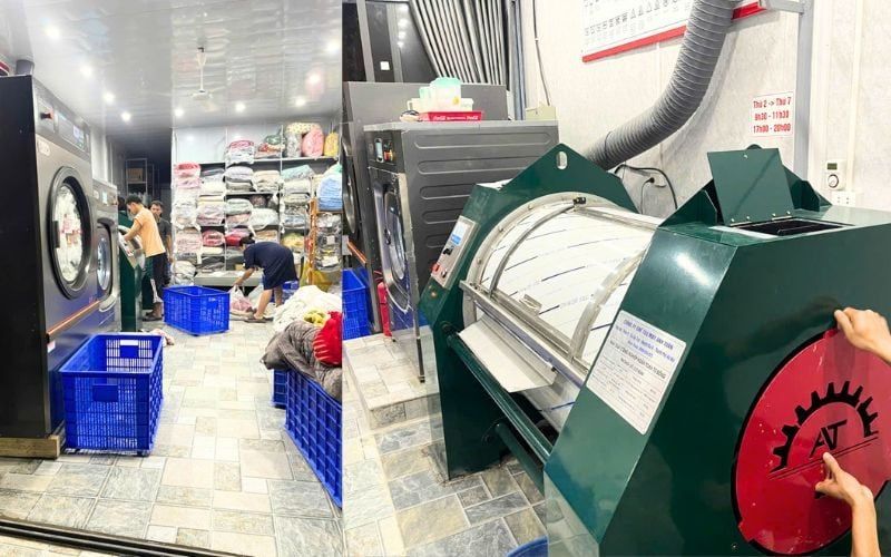 Máy giặt CN 50kg tới Đông Anh, Hà Nội