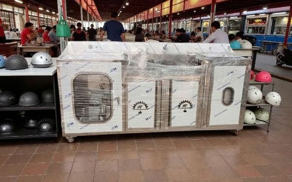 Máy giặt giầy, giặt mũ bảo hiểm tới Cẩm Thành, Quảng Ngãi