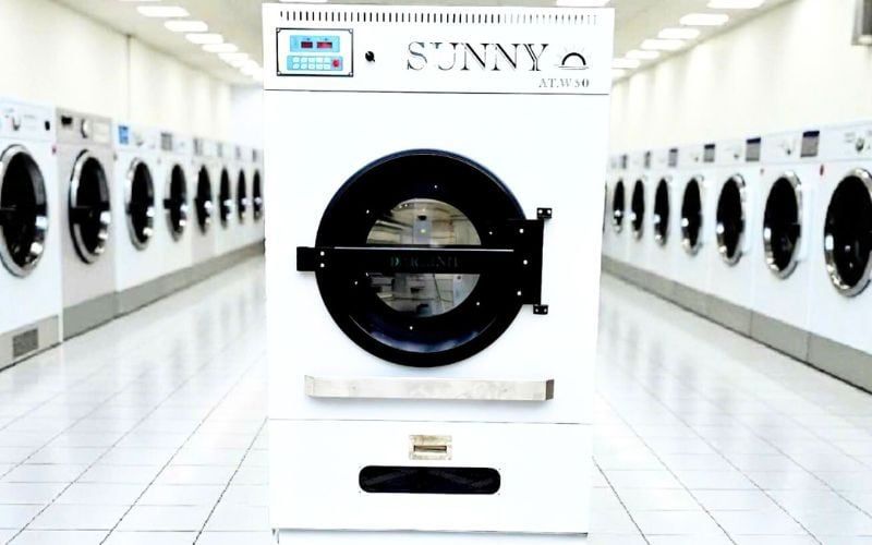 Máy sấy CN 50kg 3 pha- điện tại Tân Kỳ, Nghệ An