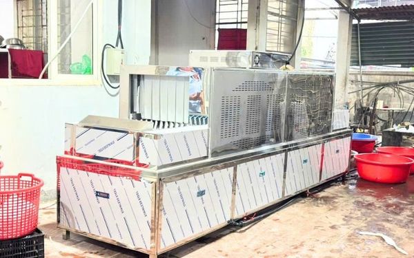 Máy rửa bát băng truyền tới Thục Phán, Cao Bằng