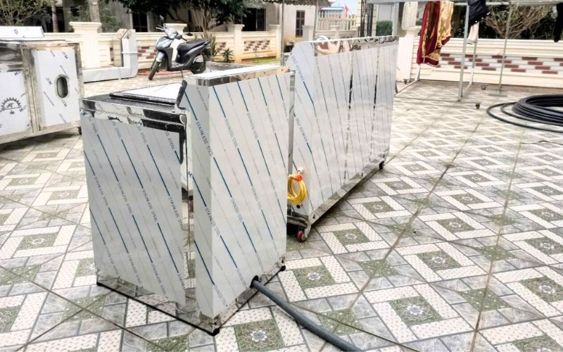 Máy giặt mũ bảo hiểm tách rời module vắt tới Gia Lộc, Hải Dương