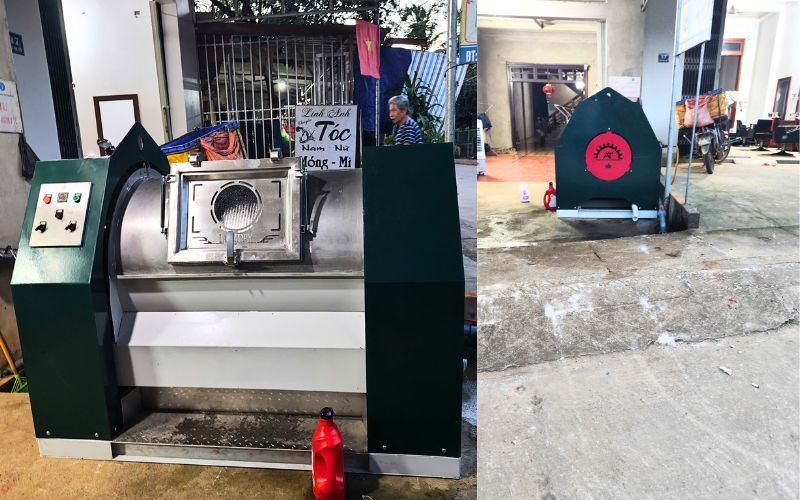 Máy giặt CN 50kg 3 pha đến Nghĩa Lộ, Yên Bái