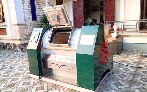 Máy giặt CN 50kg chân mềm tới Kinh Môn, Hải Dương