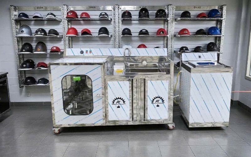 Máy giặt giầy, giặt mũ bảo hiểm không có module vắt tới Điện Biên