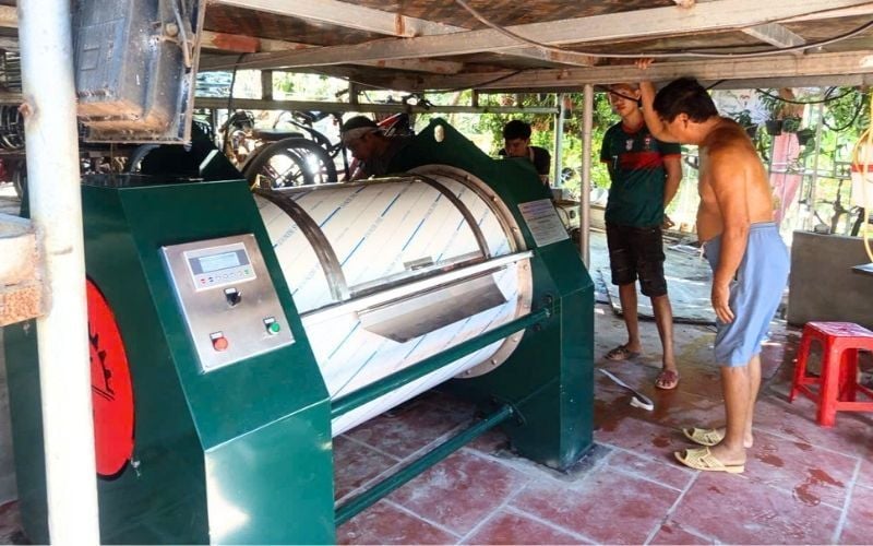 Máy giặt CN 50kg đi Hiệp Hòa, Bắc Giang