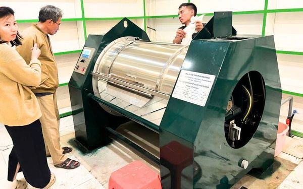 Máy giặt CN 50kg 1 pha tới Phú Xuyên, Hà Nội