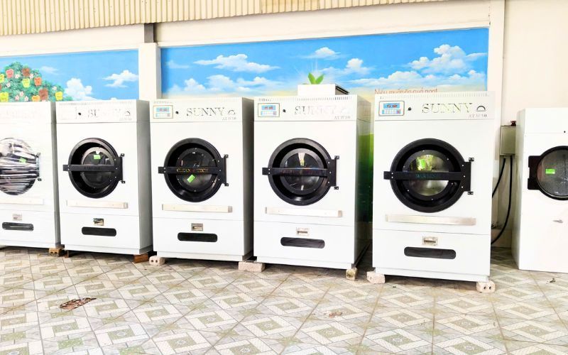 Máy sấy CN 50kg 3 pha- ga tới Thanh Thủy, Phú Thọ