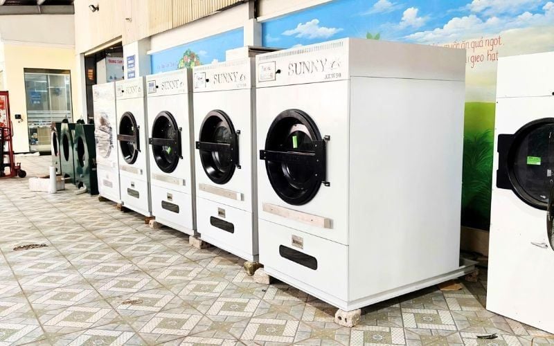 Máy sấy CN 50kg 3 pha- điện đi Đức Trọng, Lâm Đồng