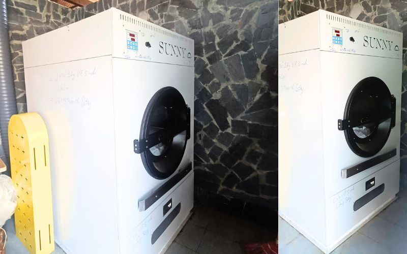 Máy sấy CN 50kg giao đến Nghĩa Lộ, Yên Bái