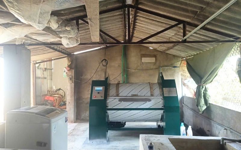 Máy giặt CN 50kg 1 pha đến Thanh Chăn, Điện Biên