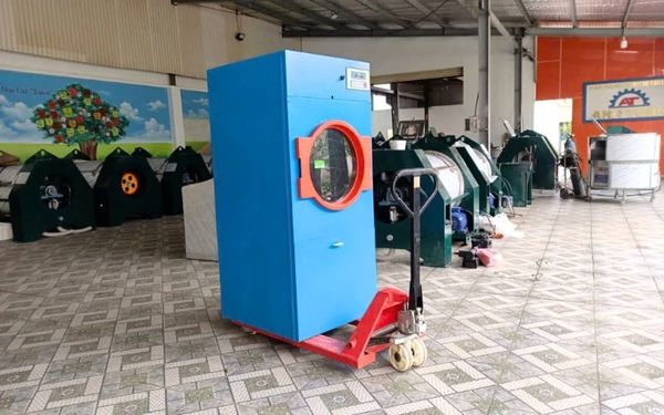 Máy sấy CN nhật bãi 20kg đến Kiến Xương, Thái Bình