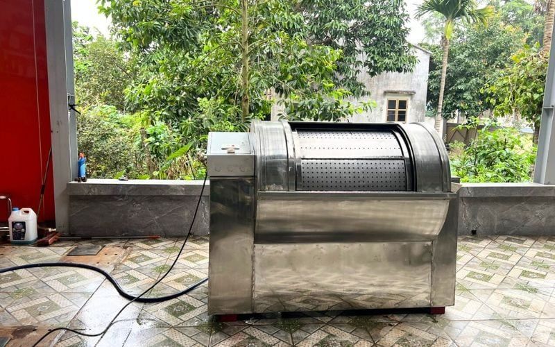 Máy giặt CN 50kg BTĐ trắng tới Long Biên, Hà Nội