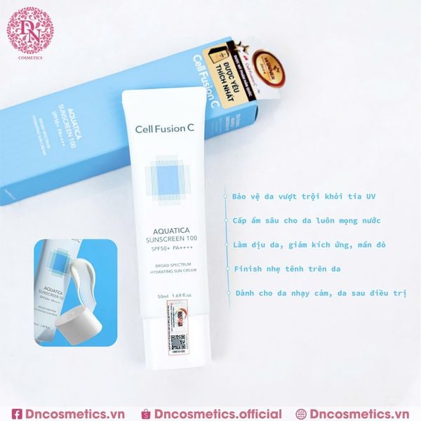 kem chống nắng cell fusion c