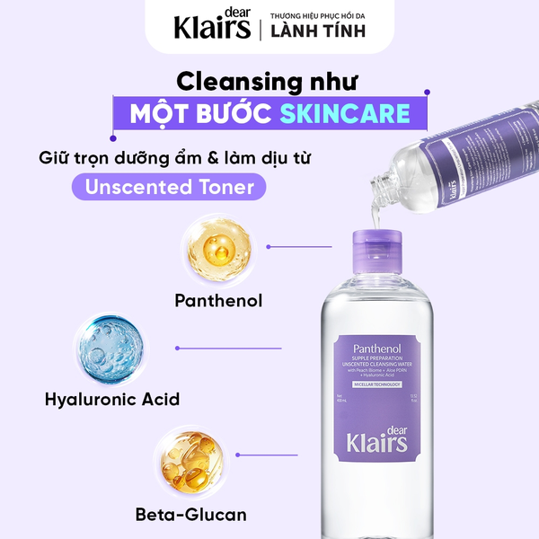 tay trang dear klairs