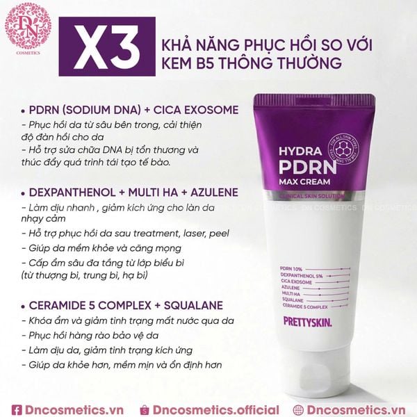 Hydra PDRN Max Cream Pretty Skin