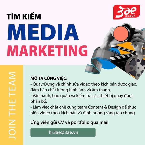 TUYỂN DỤNG MEDIA MARKETING