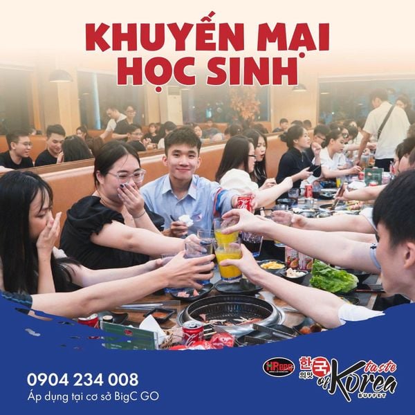 ĐẶC QUYỀN HỌC SINH - BUFFET ƯU ĐÃI CHỈ TỪ 240K