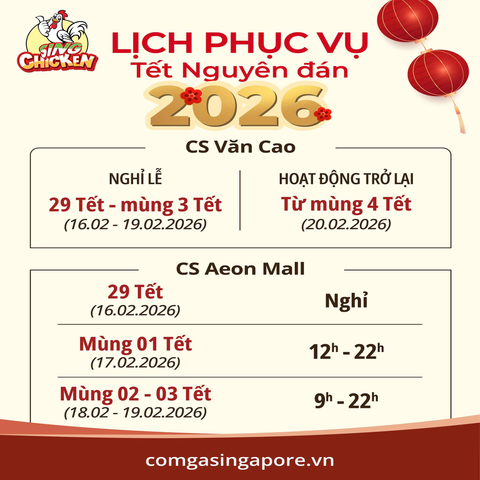 TẤT NIÊN TRỌN VẸN, SUM HỌP CÙNG SING CHICKEN