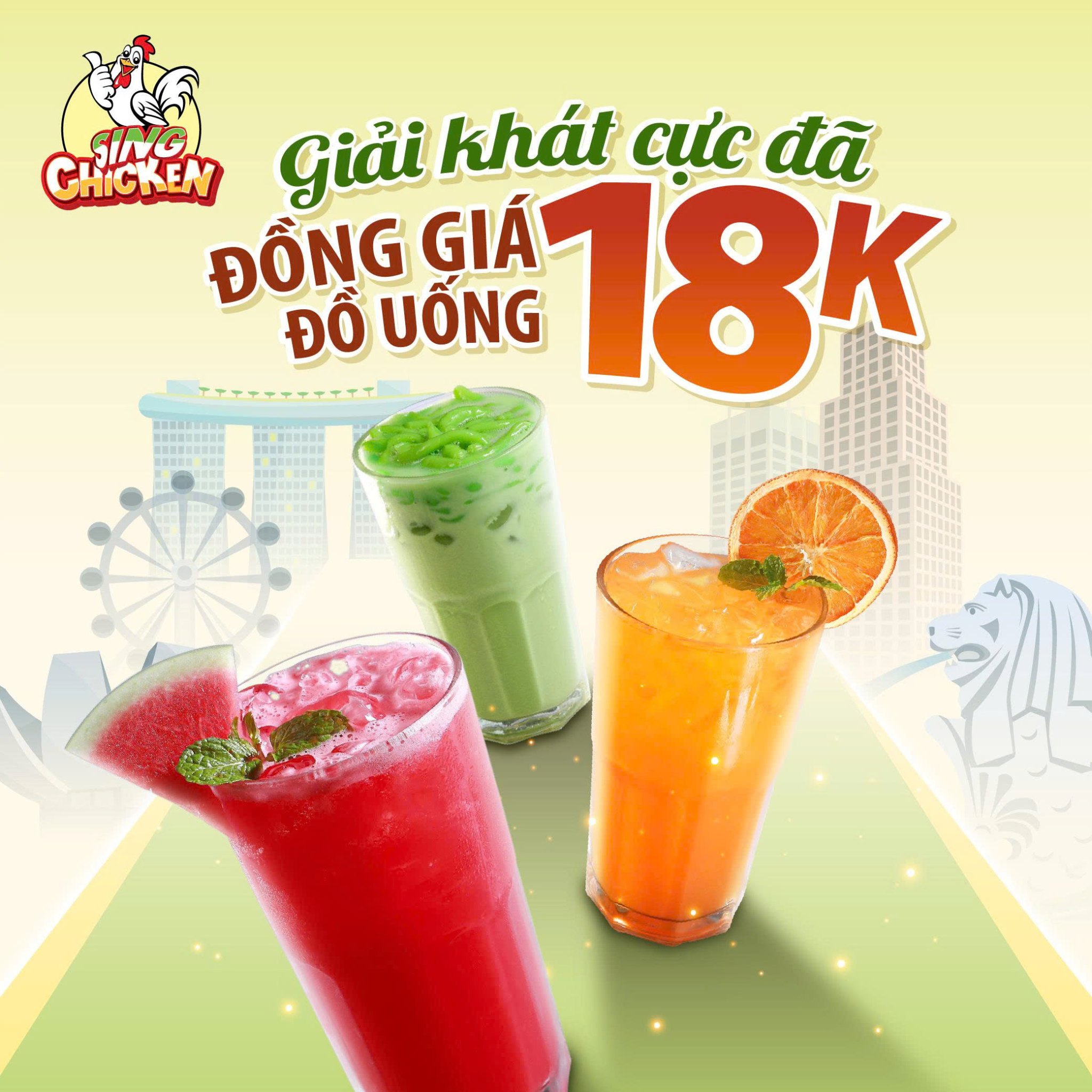 😱 ĂN UỐNG THẢ GA, GIẢI KHÁT CỰC ĐÃ CÙNG SING CHICKEN