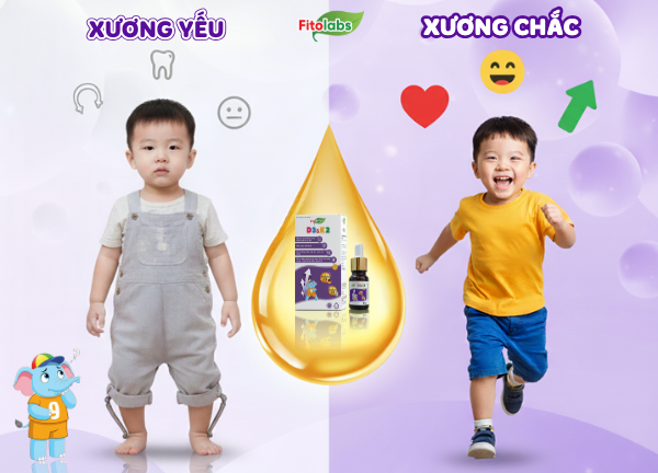 Mẹ Cần Biết! Thiếu D3&K2 Ảnh Hưởng Thế Nào Đến Xương Của Trẻ?