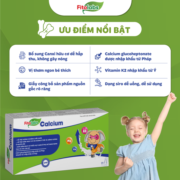 ưu điểm Fitolabs calcium