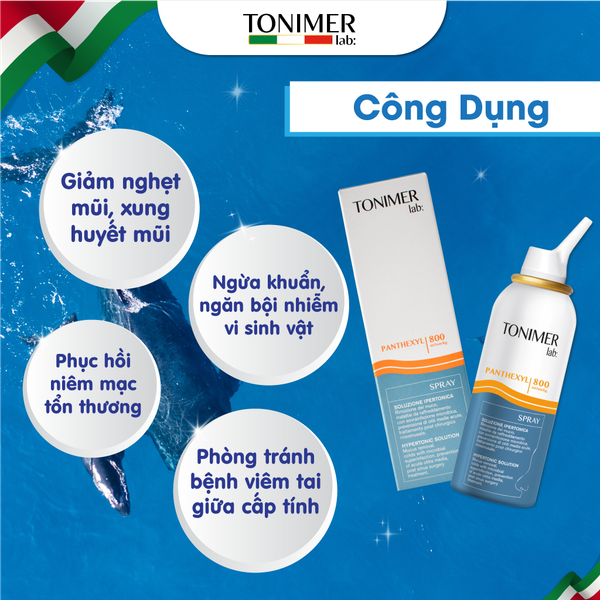 công dụng xịt mũi panthexyl