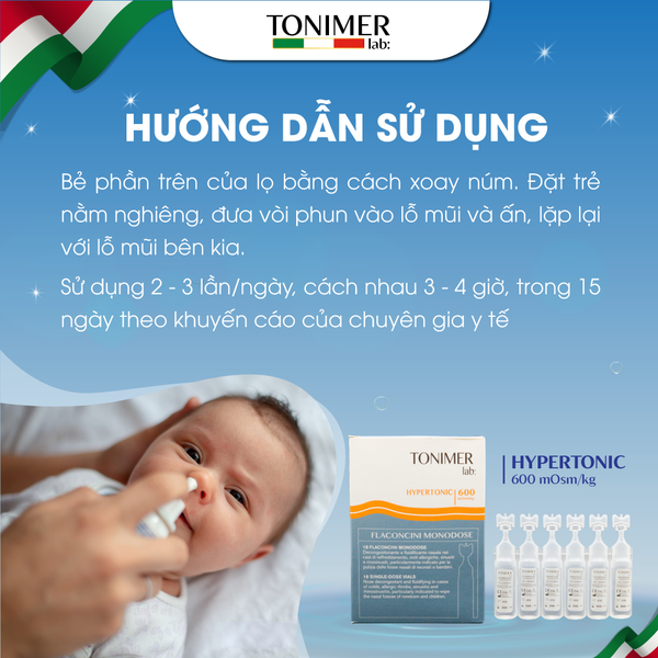 cách dùng nhỏ mũi Hypertonic