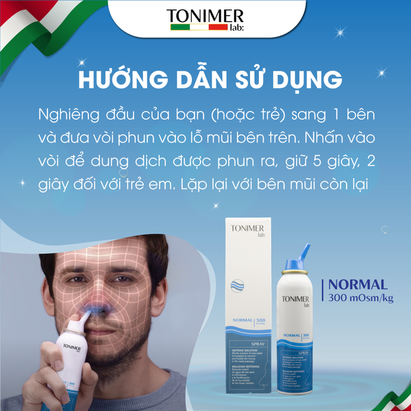 cách dùng xịt mũi normal