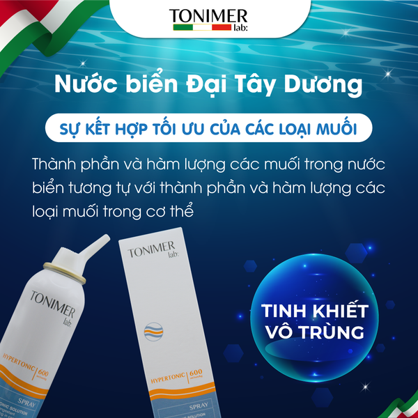 thành phần xịt mũi tonimer hypertonic