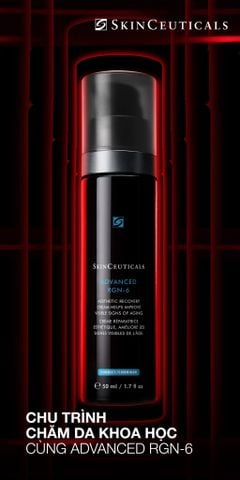 LÃO HÓA SỚM: LÝ DO DA XUỐNG CẤP VÀ GIẢI PHÁP TỪ SKINCEUTICALS ADVANCED RGN-6