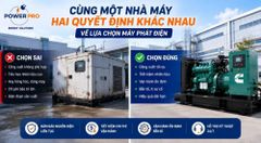5 Sai Lầm Khi Chọn Máy Phát Điện Cho Nhà Máy & KCN