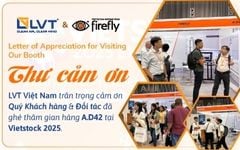 [THƯ CẢM ƠN] Quý Khách Hàng & Đối Tác Đã Ghé LVT Tại VIETSTOCK 2025 (A.D42)