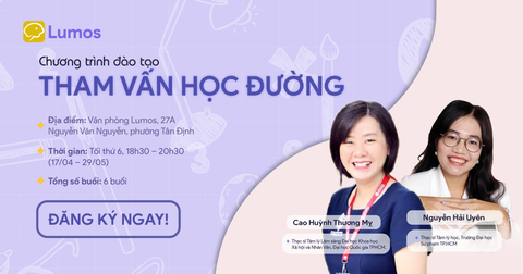 🌿 CHƯƠNG TRÌNH ĐÀO TẠO THAM VẤN HỌC ĐƯỜNG – HÀNH TRÌNH HIỂU & ĐỒNG HÀNH CÙNG HỌC SINH