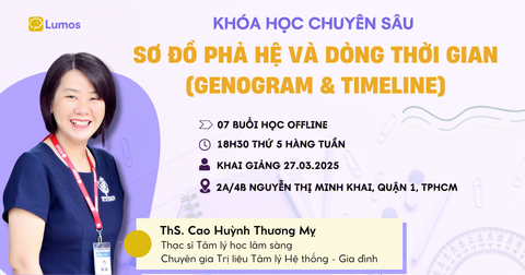 CHIÊU SINH KHÓA HỌC: SƠ ĐỒ PHẢ HỆ VÀ DÒNG THỜI GIAN - GIẢI MÃ CÁC MỐI QUAN HỆ TRONG GIA ĐÌNH
